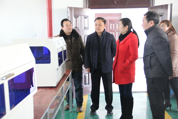 區(qū)委常委、統(tǒng)戰(zhàn)部長張莉一行正在闊海醫(yī)療調(diào)研