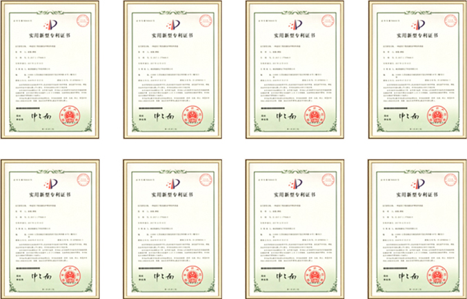 曾獲得17項國家專利證書
